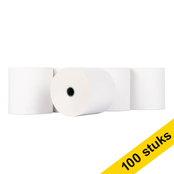 123tinta rollo de papel térmico 60 × 70 × 12 mm | 100 unidades 302117 - 1