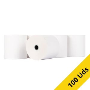 123tinta rollo de papel térmico 60 × 70 × 12 mm | 100 unidades 302117 - 1