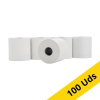 123tinta rollo de papel térmico 60 × 80 × 40 mm | 100 unidades 302114 - 1