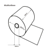 123tinta rollo de papel térmico 60 × 80 × 40 mm | 50 unidades 302113 - 2