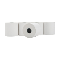 123tinta rollo de papel térmico 60 × 80 × 40 mm blanco | 5 unidades 302112