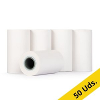 123tinta rollo de papel térmico de 57 × 30 × 12 mm | 50 unidades 303651