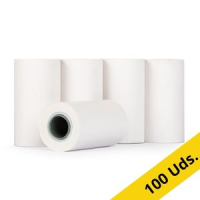123tinta rollo de papel térmico de 57 × 40 × 12 mm | 100 unidades 303655