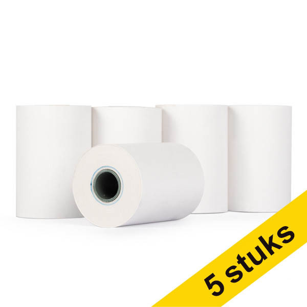123tinta rollo de papel térmico de 57 × 40 × 12 mm | 5 unidades 303653 - 1