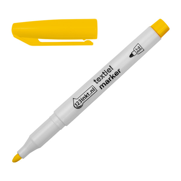 123tinta rotulador textil amarillo (1-3 mm redondo) 1047005C 33307 300846 - 1