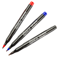 123tinta rotuladores para CD/DVD negro, azul y rojo | Pack 3 uds 300337
