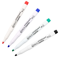 123tinta set de rotuladores de pizarra blanca negro/rojo/azul/verde (1 mm)