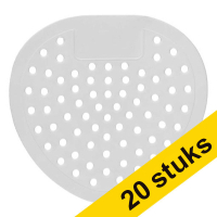 123tinta tapetes para urinarios aroma a limón blanco (20 unidades)  SDR05205