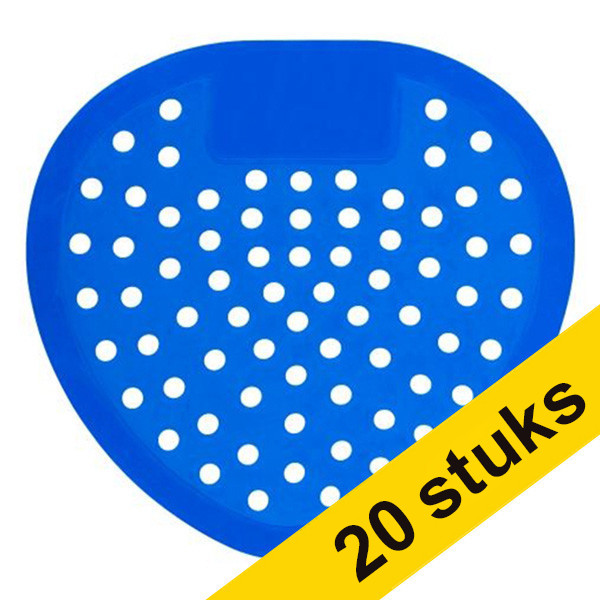 123tinta tapetes para urinarios aroma cereza azul (20 unidades)  SDR05202 - 1