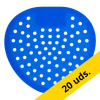 123tinta tapetes para urinarios aroma cereza azul (20 unidades) SDR05202 - 1