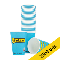 123tinta vasos para cafe de carton | Pack 2.500 uds