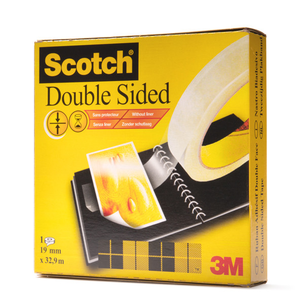 3M Cinta Scotch 665 de doble cara | 19 mm x 33 m 201434 - 1