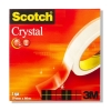 3M Cinta adhesiva Scotch Crystal | 19 mm x 66 m 201264 - 1