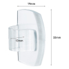 3M Command Clips de cable redondos transparentes (4 unidades) 17017CLR 214554 - 4