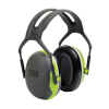 3M Peltor X4A Orejeras negras/lima con diadema S3M00073 - 1