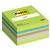 3M Post-it notas | verde neon | cubo | 76x76 mm