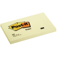3M Post-it notas amarillas (76x127 mm) 655GE 201008