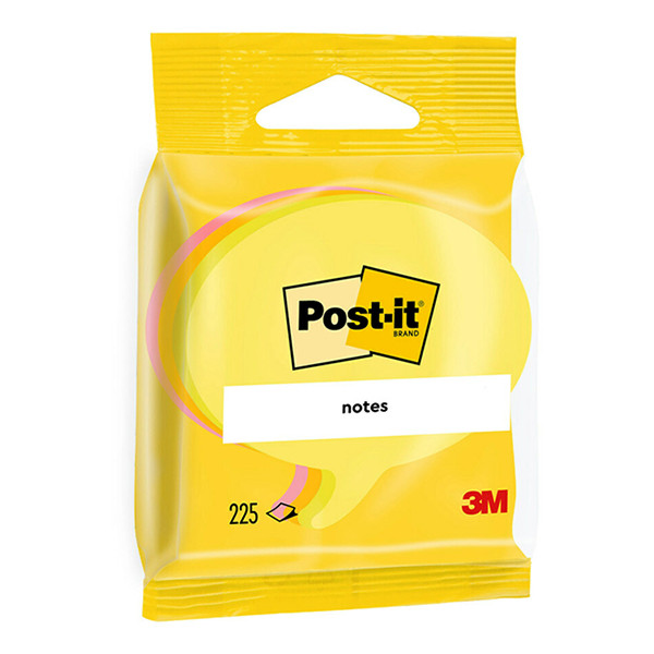3M Post-it notas de bocadillo amarillas (70 x 70 mm)