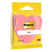 3M Post-it notas de corazón rosas (70 x 70 mm) 2007H 214581
