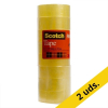 3M Scotch Cinta adhesiva estándar de 19 mm x 33 m | Pack 16 rollos 201522 - 1