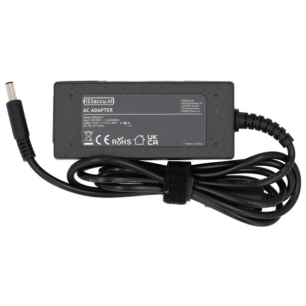 Adaptador Dell 4,5 x 3,0 mm (19,5 V, 2,31 A, 45 W, marca 123tinta) ADR00217 - 2