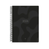 Agenda 2026 A5 espiral día vista - negro 426737 - 1