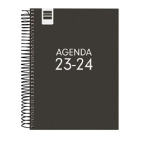 Agenda Escolar Día Vista (2023-2024) - Negro 645060324 426201