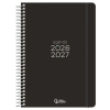 Agenda escolar A5 día página (2026- 2027) - Negro 426897 - 1