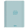 Agenda escolar A5 día página (2026- 2027) - Turquesa 426906 - 1