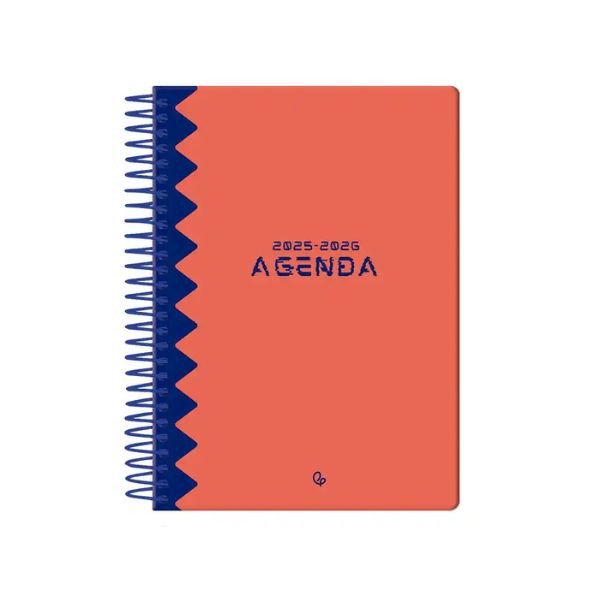 Agenda escolar A5 dia página (2025-2026) - Naranja LP567 426619 - 1