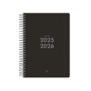 Agenda escolar A5 dia página (2025-2026) - Negra LP542 426615 - 1