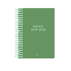 Agenda escolar A5 dia página (2025-2026) - Verde LP568 426621 - 1
