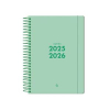 Agenda escolar A5 dia página (2025-2026) - Verde pastel LP546 426614 - 1