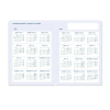 Agenda escolar A5 semana (2025-2026) - Flores LP588 426623 - 3