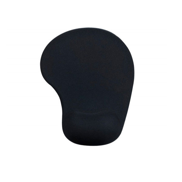 Alfombrilla ratón negro - Reposamuñecas de gel