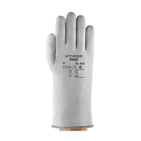 Ansell ActivArmr 42-474 Guante de trabajo resistente al calor gris, talla 10/XL (1 par) 19042110 SSA07095