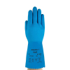Ansell AlphaTec 87-029 Guante de caucho natural azul talla 9/L (12 pares) SSA07000 - 1