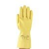 Ansell AlphaTec 87-063 Guante de caucho natural amarillo talla 10/XL (12 pares) SSA07010 - 1