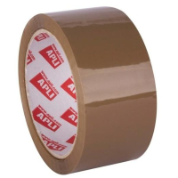 Apli Basic cinta de embalaje marrón 48mm x 66m 427363
