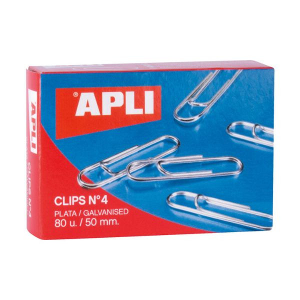 Apli Clips galvanizados de 50 mm 80 unidades 427361 - 1