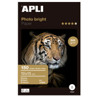 Apli Papel Fotográfico Brillante | 10 x 15 cm | 240g | 150 hojas 11504 426230