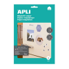 Apli papel magnético para impresión de tinta A4 (8 hojas) 035153 - 1