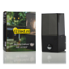 Aplique de pared Smokey cuadrado negro con sensor - 123tinta 6152-PIR LDR08513 - 2