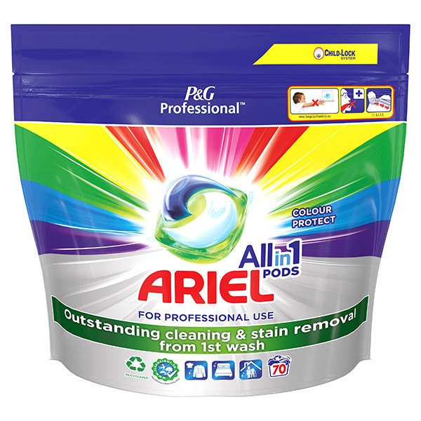 Ariel Professional Detergente Color Todo en 1 | 70 cápsulas SAR05214 - 1