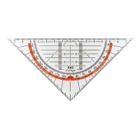 Aristo GeoCollege Escuadra con transportador de 16 cm 206717