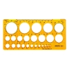 Aristo Plantilla para circulos | 1 - 36 mm | 25 circulos 206842 - 1
