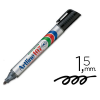 Artline Rotulador permanente Artline 107 1.5mm negro EK-107BLACK 238766