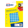 Avery PET15B – Gomets adhesivos de marcaje redondo 15 mm azul – 960 unidades 212714 - 1