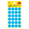 Avery Zweckform 3005 – Gomets adhesivos de marcaje redondo 18 mm azul – 96 unidades 212366 - 1