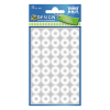 Avery Zweckform 3027 arandelas adhesivas Ø 13 mm blancos (160 etiquetas) 212454 - 1